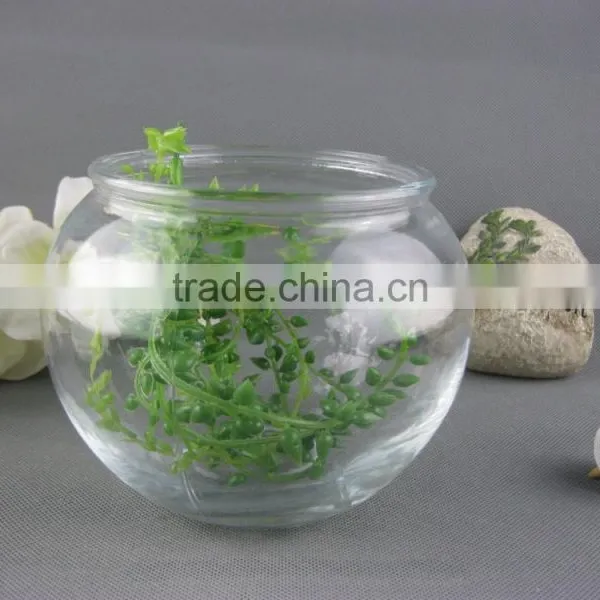 Glass Fish Bowl /round Glass Fish Bowl photo-2