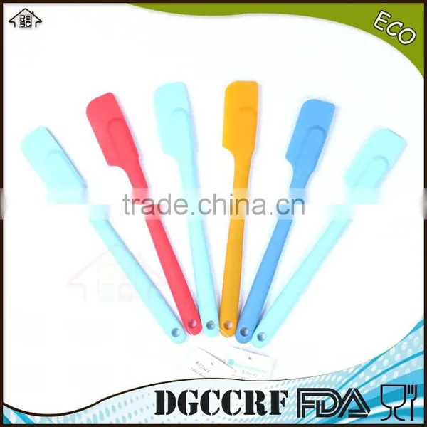 NBRSC Silicone Baking Tool Cake Cream Butter Spatula Mixing Batter Scraper Brush photo-3