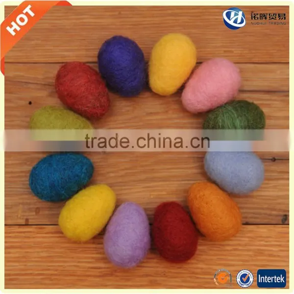 2017 Amazon Best Gift Easter Decoration Felt Colored Easter Egg in Large Stock photo-2