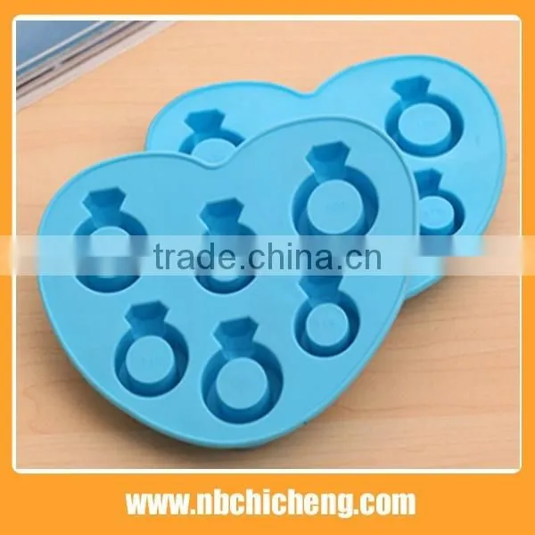 Ring Ice Cube Tray 6-tray Eco-friendly Silicone Ice Mould photo-6