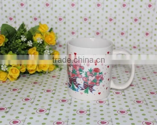Straight 11oz Ceramic Coffee Mug Wholesale photo-2