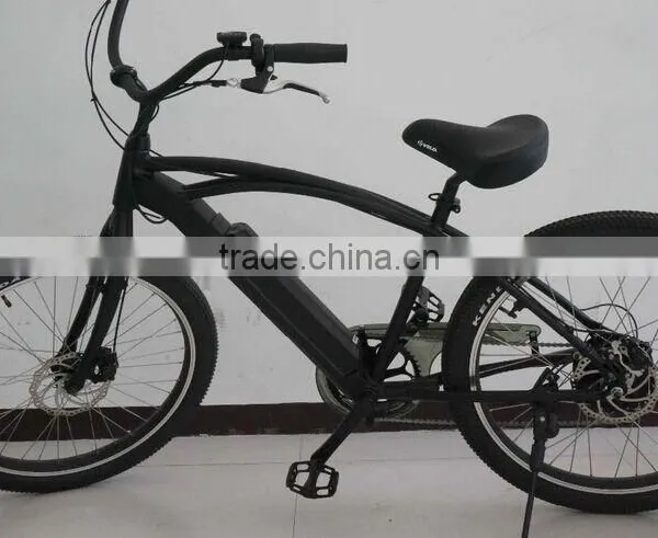 2017 Newly Design 26 Inch Aluminum Electric Beach Cruiser Bike photo-3