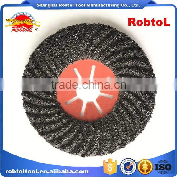 5" 125MM Semiflex Grinding Disc Wheel Abrasive Silicon Carbide Aluminium Oxide Sanding Fibre Disc Resin Sand Wheel photo-2