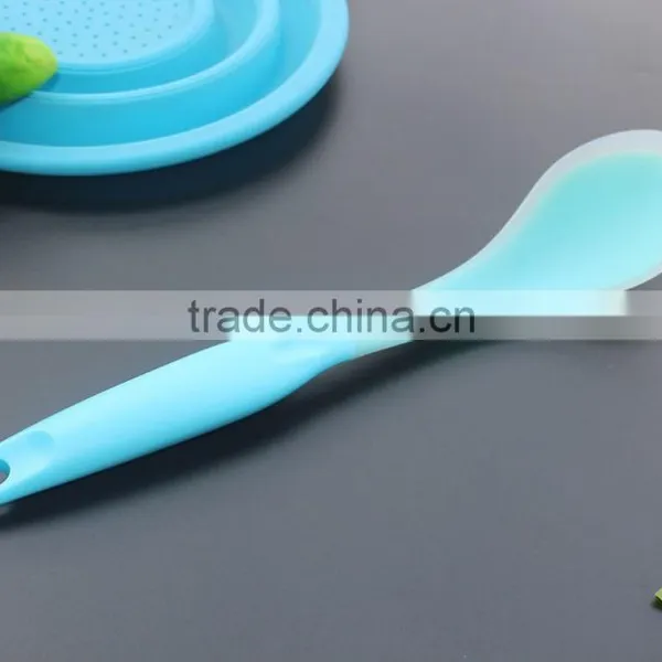CK-3124 High Quality Non-stick 6pcs Gadget Silicone Kitchen Cooking Tools Set Nylon Kitchen Utensil Set With PP Handle photo-6