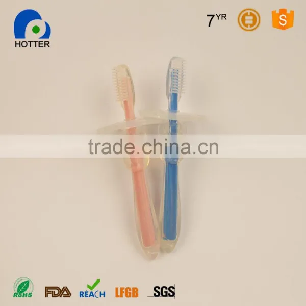 Great Quality Baby/Infant Trainning Soft Silicone Toothbrush photo-3