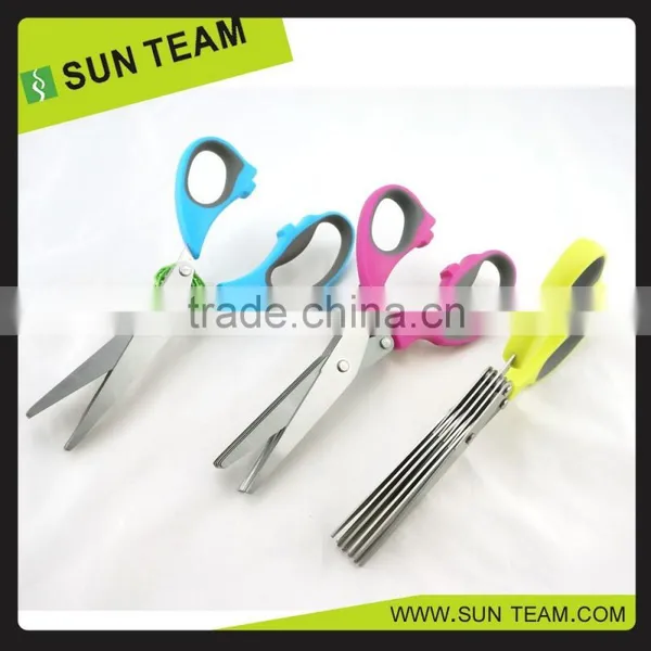 SK094 8-1/2" 5 Blades Popular Design Kitchen & Herb Scissors photo-2