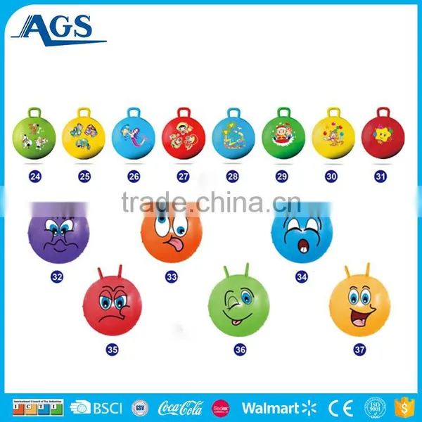 Top Grade New Pvc Bouncy Handle Massage Ball photo-5