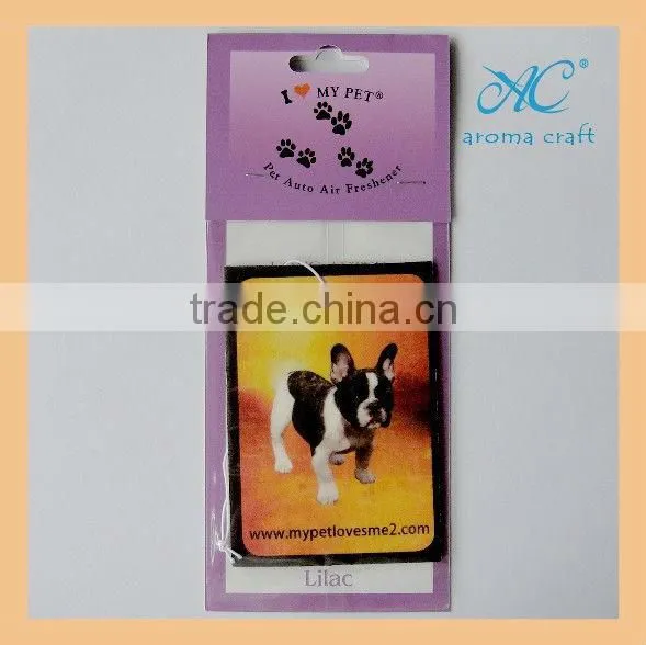 EA1-1012 Lover Customized Hanging Paper Car Air Freshener photo-5