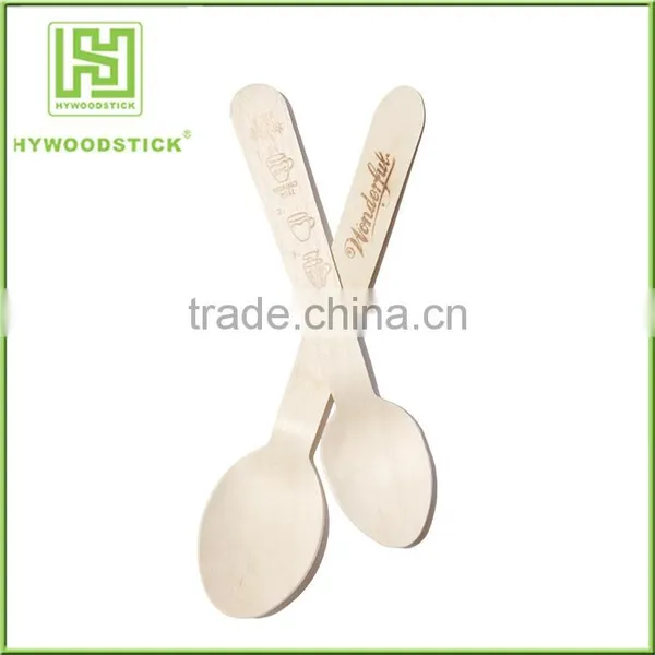Promotion Stock Moder Style Disposable Wood Spoon photo-6