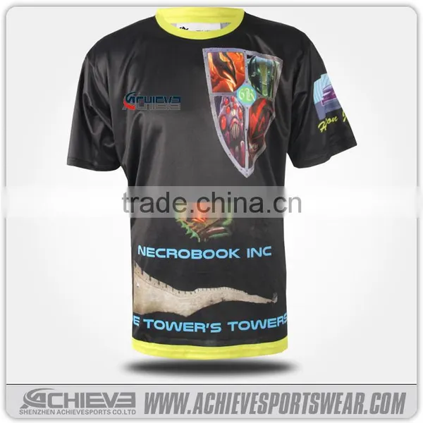 Men Motorcycle Round Neck t Shirt 100% Polyester Cool Mesh Casual Motocrosse Jerseys photo-3