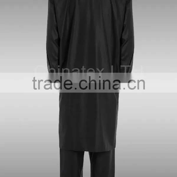 MEN'S MUSLIM ISLAMIC ARABIC ROBES DISHDASHA MORNING GOWNS THOBE photo-2