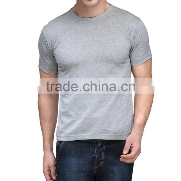 Custom Men's Basic Cotton Half Sleeve t Shirt Printing photo-2