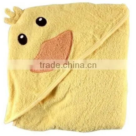 China Supplier Applique Cotton Terry Fabric Swaddle Newborn Organic Cotton Baby Blanket photo-3