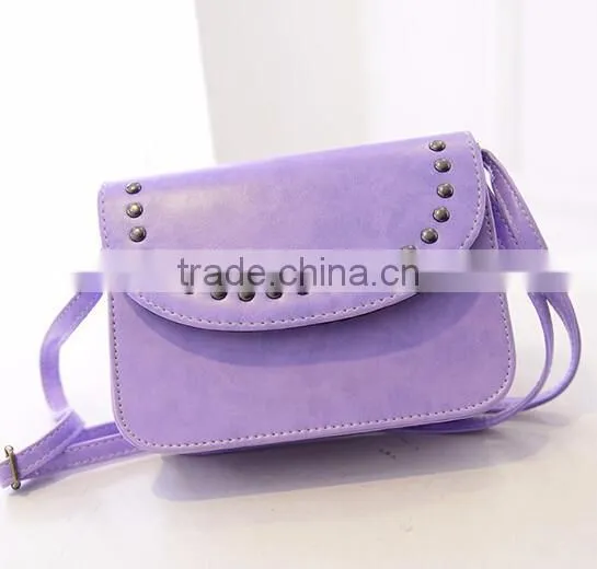 DY0002Z Europea Fashon Ladies Rivet Shoulder Bag photo-2