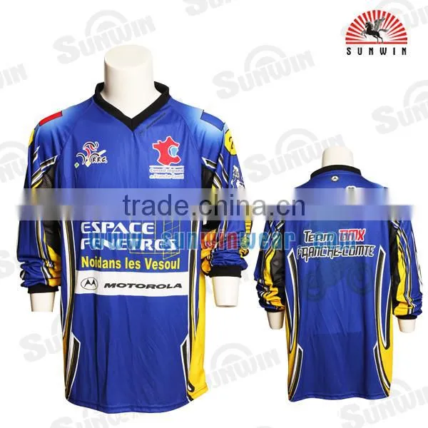 Custom Blank Motorcycling Jerseys / Motocycle Uniform With Sublimation Printing photo-3