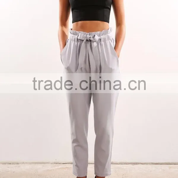 Most Fashionable Custom After Midnight Pant With Puckering, Pockets and Tie photo-2