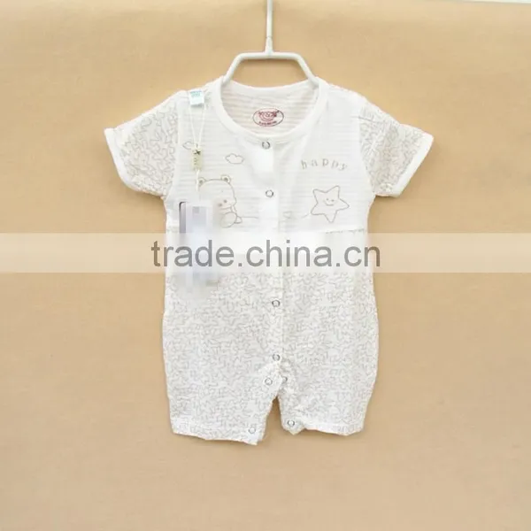 Wholesale Summer Striped Girls Baby Rompers Cotton Clothing photo-2