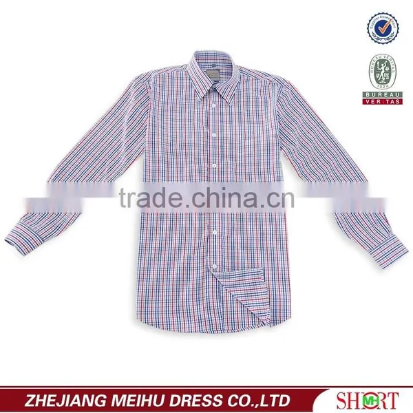 Dress Shirts for Men Designer Fancy Plaid Italian Shirts for Men photo-2