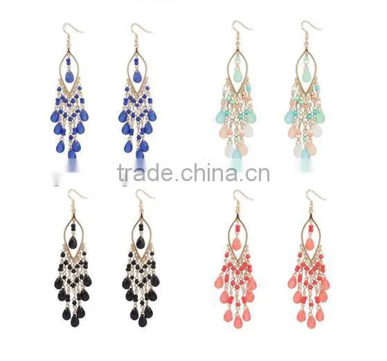 Bohemia Fashion Beads Tassels Earring photo-6