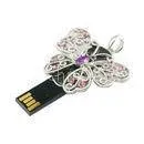 Butterfly Shaped Jewelry USB Flash Drive Stick 2GB 4GB
