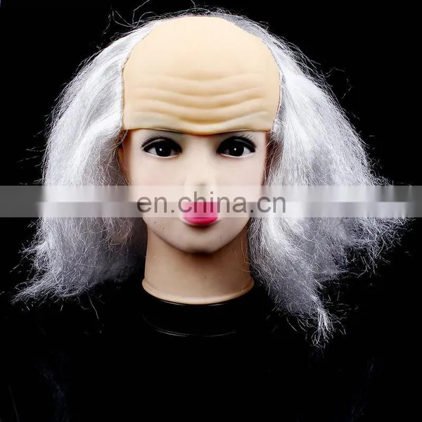 Cheap Synthetic Bald Man Wig photo-3