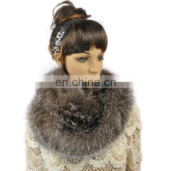 Factory Sale 2015 Fashion Multifunction Real Mink Fur Amazing Scarf photo-3