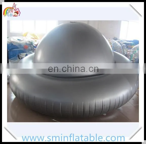 Customized Floating Inflatable UFO Helium,pvc Inflatable UFO Helium Shape, Exhibition UFO Saucer Helium Balloon photo-3