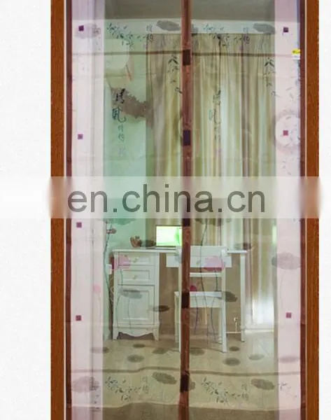 Simple Grid Magnetic Anti-mosquito Curtain Encryption Summer Soft Screen Door Magnetic Stripe photo-5