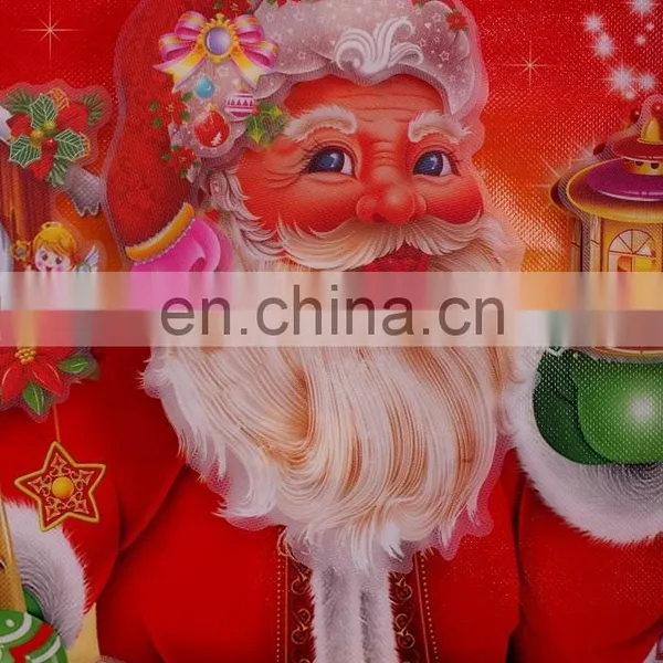 Cheap Customized 3D Christmas Pvc Hanging Sticker photo-5
