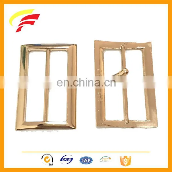 Zinc Alloy Square H Shape Metal Tri-glide Adjustable Pin Buckle for Bag Belt and Coat photo-3