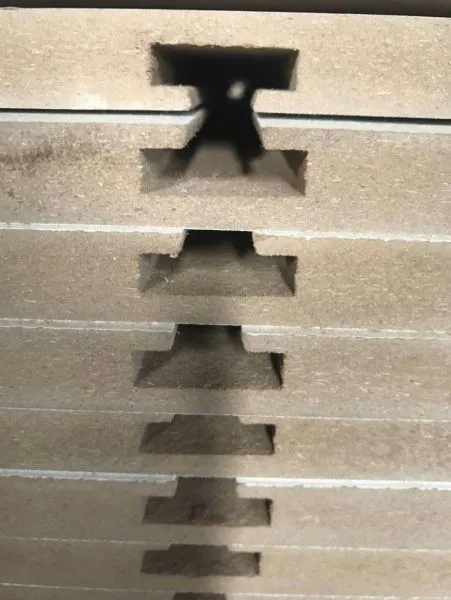 Groove MDF 15mm 18mm for Furniture Made in China photo-3