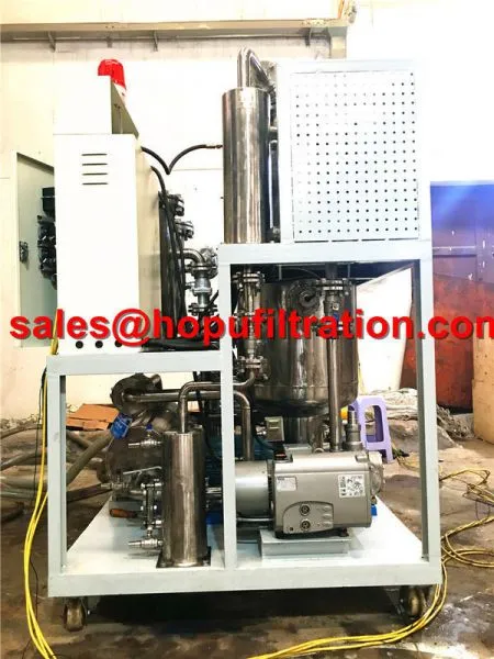 Waste Soya Oil Purifier, Restaurant Cooking Oil Regeneration System, Sunflower Oil Filtration Facility photo-3