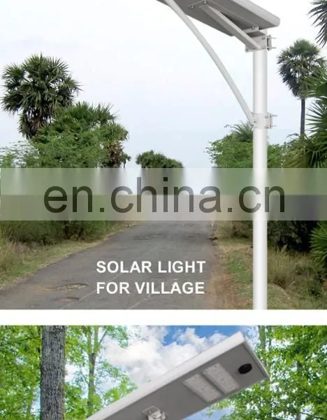 12v Solar Real 20w 30w Led Outdoor Sensor Street Lights 4000 Lumens With Steel Box for Saudi Arabia Project photo-5