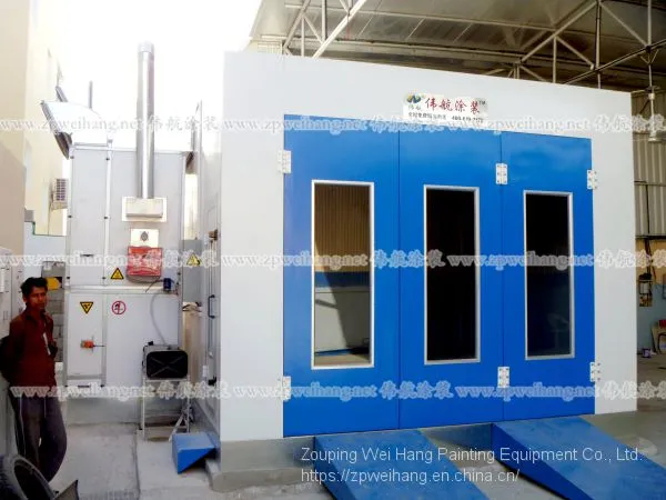 Luxury Export Oil Heating Car Paint Room