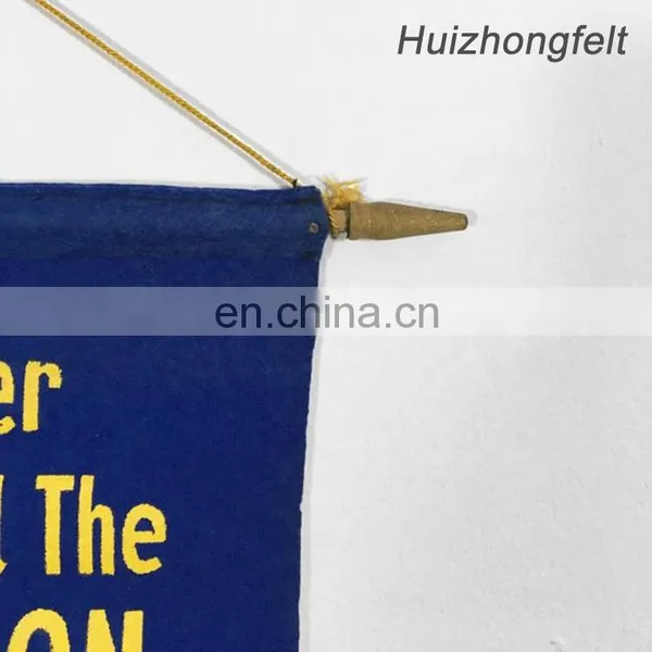 Custom Image Pennant Banner Felt Wholesale Mini Flag for Promotion photo-4