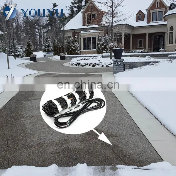 Outdoor Snow Meting Melting Mat Driveway and Parking Snow Melting Heating Mat Driveway Snow photo-5