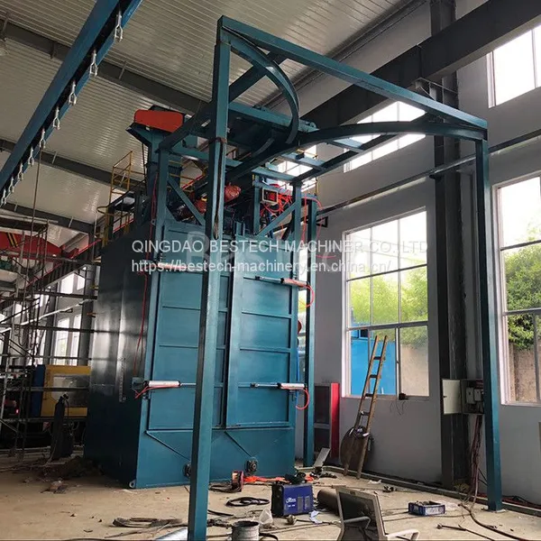 Factory Direct Sale Hanger Hook Type Shot Blasting Machine photo-4