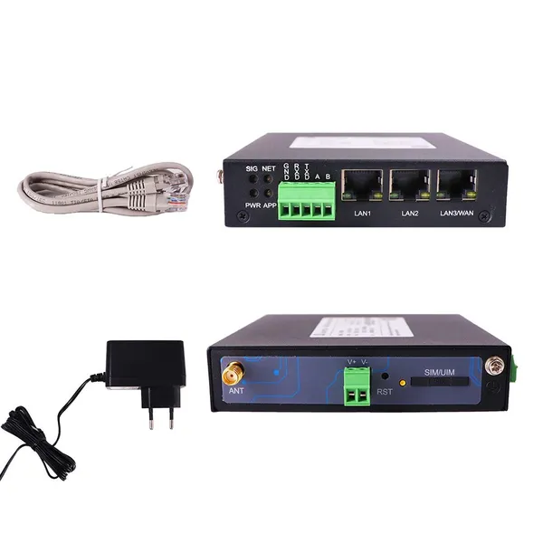 Multifunctional Wifi Bus Router 4g Iot Industrial Router for Industrial Automation