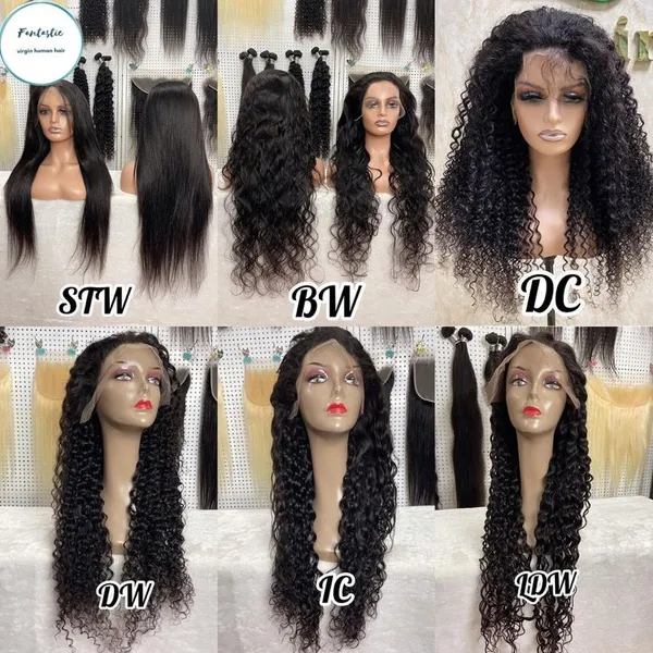 KHH Transparent HD Full Lace Human Hair Wigs,Remy HD Lace Wigs Human Hair Lace Front,HD Lace Front Wigs Pre Plucked With Baby Hair photo-5