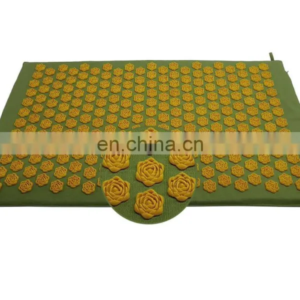 Top Selling Products Dyed Cotton Canvas Made Up Of Acupressure Lotus Spike Mat Indian Manufacturer and Supplier photo-3