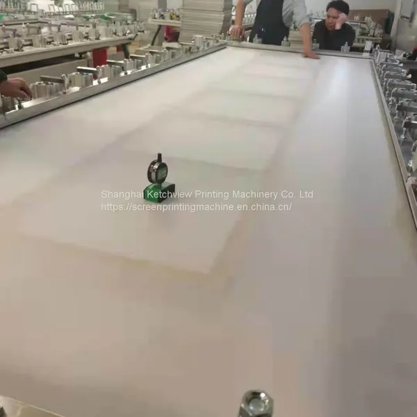 Electrical Screen Printing Mesh Tension Stretcher/Screen Stretching Machine photo-4