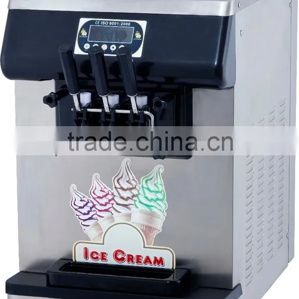 Commercial Fruit Ice Cream Maker Soft Serve Ice Cream Machine For Sale photo-2