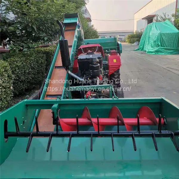 Large Agricultural Machinery Corn Thresher Grain Elevator Automatic Feeding Dry Wet Dual-purpose Stick Beating Machine Saves Time and Labor photo-4