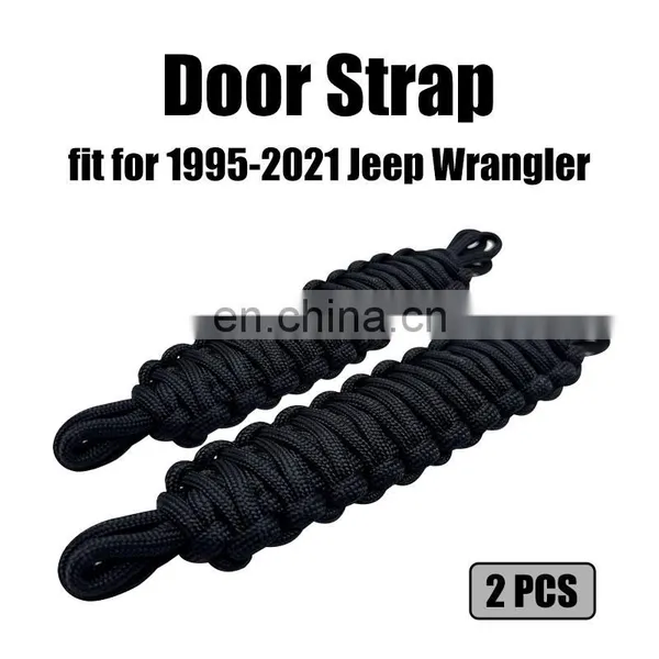 Car Accessories Door Limiting Straps Swing Door Check Limiter Restrictor Straps for Jeep Wrangler photo-2