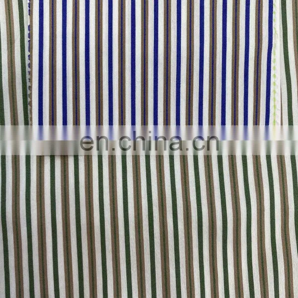 Wholesale Fabrics by the Yard Combed Cotton Lyrca Cotton Spandex Fabric for Dresses photo-3