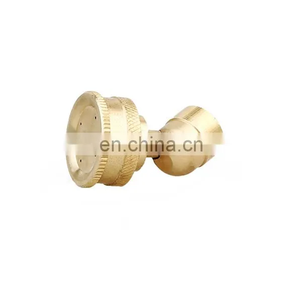 Garden Brass Power Water Twist Hose Nozzle Sprinkler photo-3