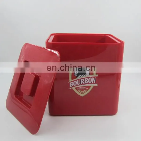 Customized Plastic Ice Bucket Beer Bottle Cooler Holder photo-5