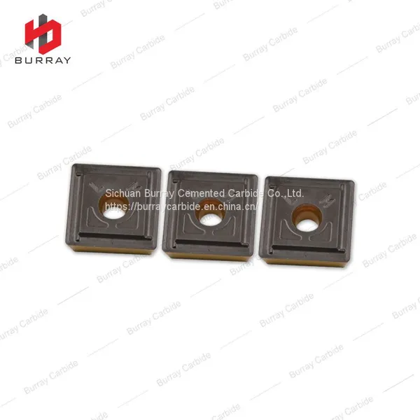 880-0906W10H-P-LM Tungsten Carbide Insert With CVD Bi-color Coated for Milling photo-3