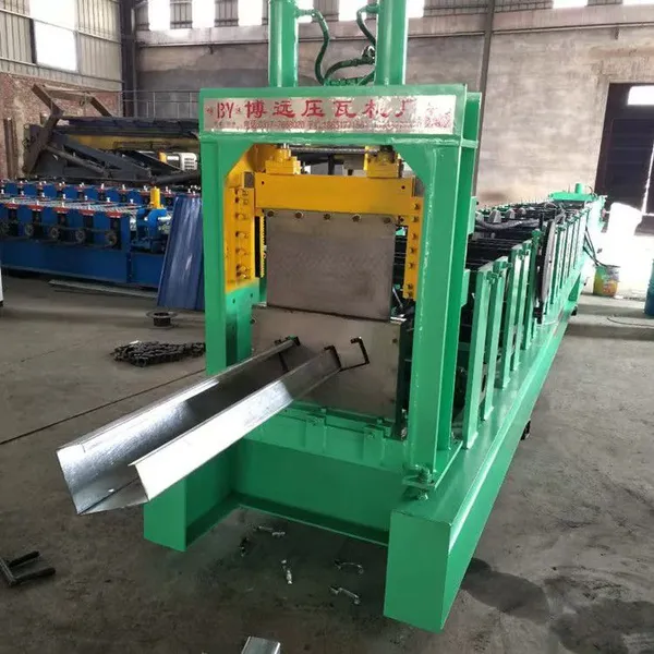 Standard Size of C Purlin Keel Lip U Channel Making Sheet Roll Forming Metal Stud and Track Machine photo-4