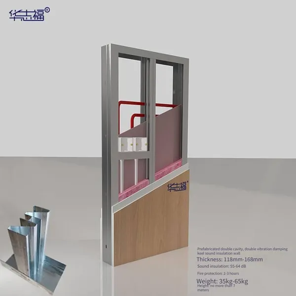 Assembled High-sound-insulation Wall 112 Keel, Hotel Silent 84 Keel, Double-cavity Silent 130 Keel